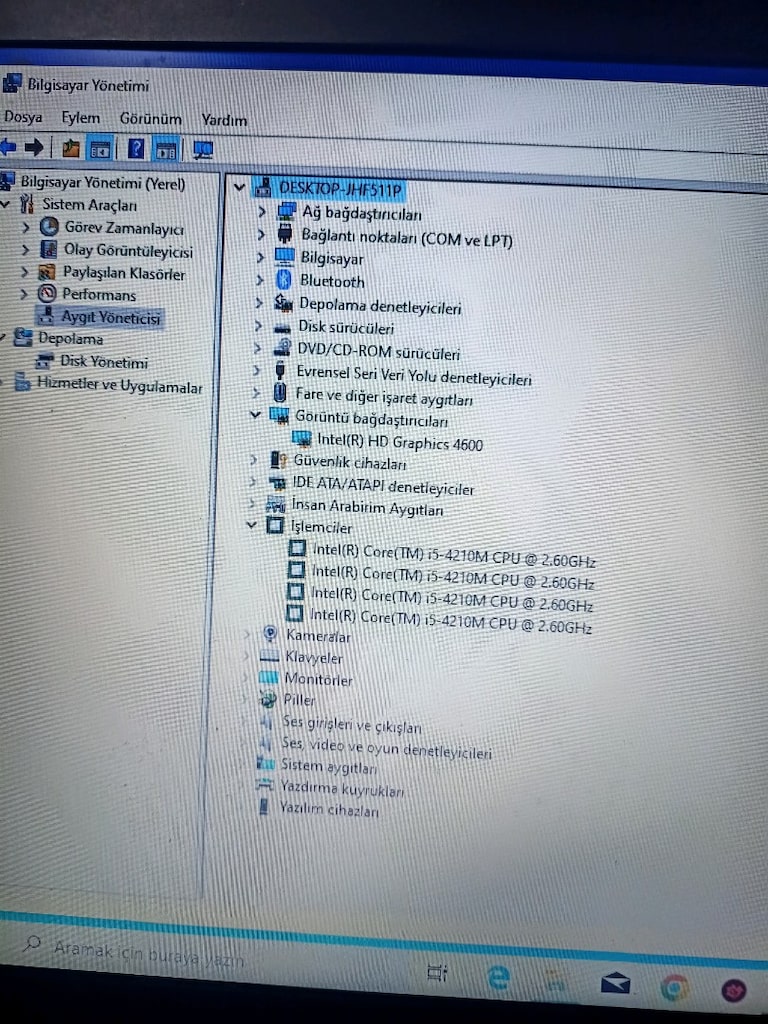 HP i5/4 Nesil probook 650 G1 açıklama var - 3