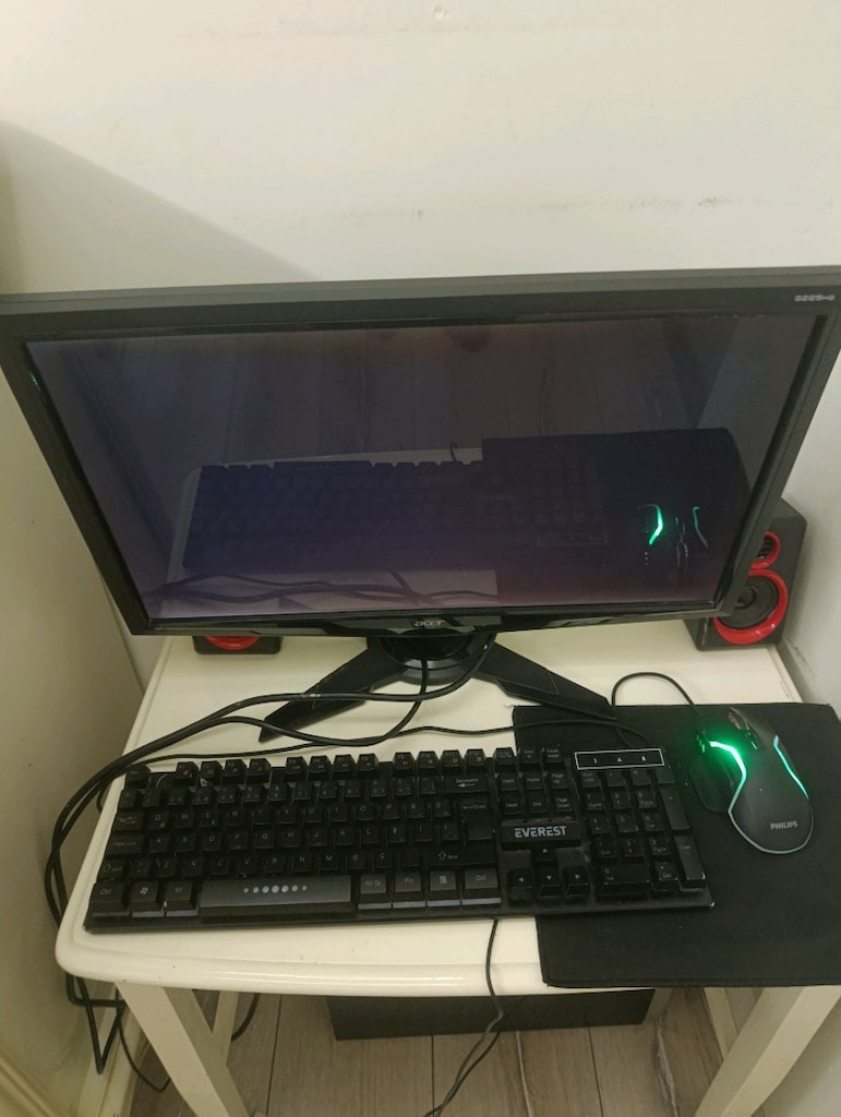 OYUNCU BİLGİSAYARI SETİ | i7-4790 | RX 570 4GB | 16GB RAM | MONİTÖr - 5