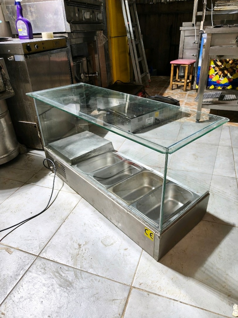 salat bar dolabı set üstü - 6