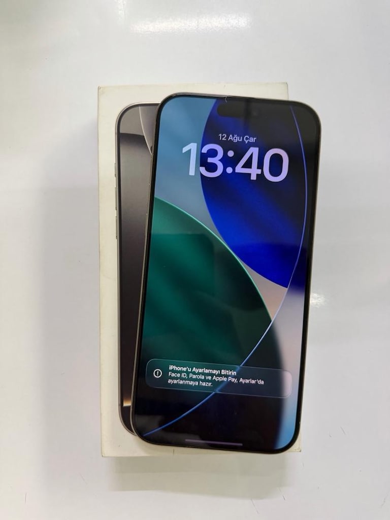 İPHONE 16PRO 128GB 12AY GARANTİ 10/10 HATASİZ FULL ORJİNALL PİLL 89 - 2