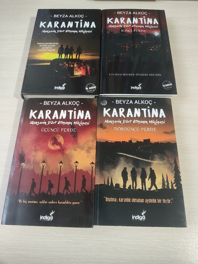 Beyza Alkoç Karantina Serisi 4 Kitap - 2