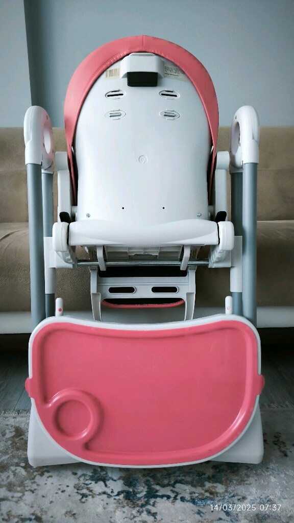 Baby Plus Mama Mia pembe mama sandalyesi - 5