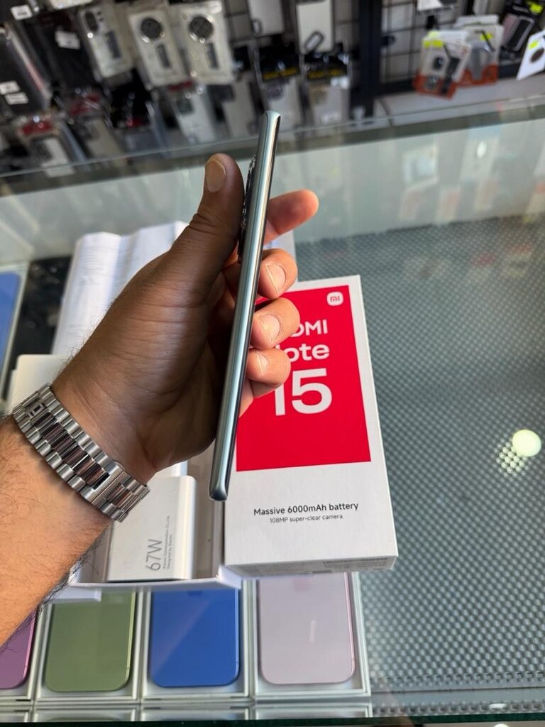XİOMİ REDMİ NOTE 15 256GB 16AY PİL 100 GARANTİ KUTU FATURA 3-6-9TAKSİT - 6