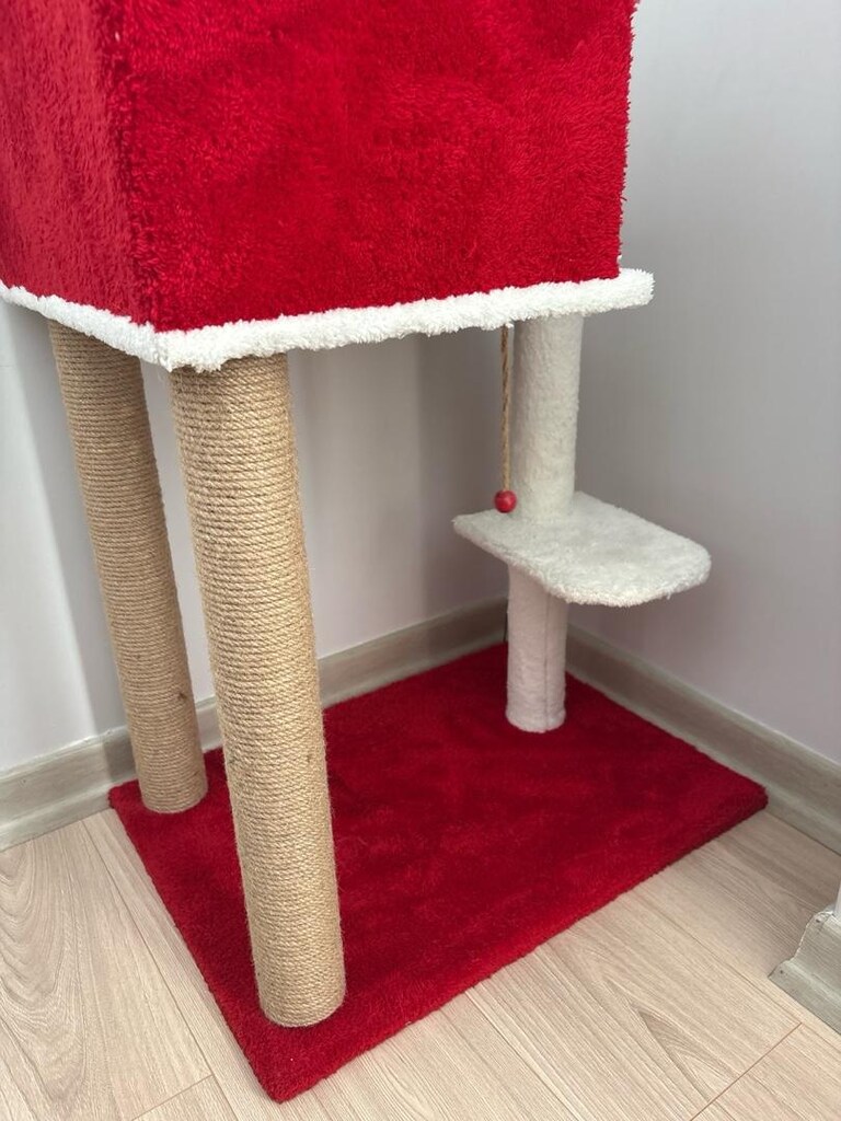 kedi tırmalama ve oyun evi - 6