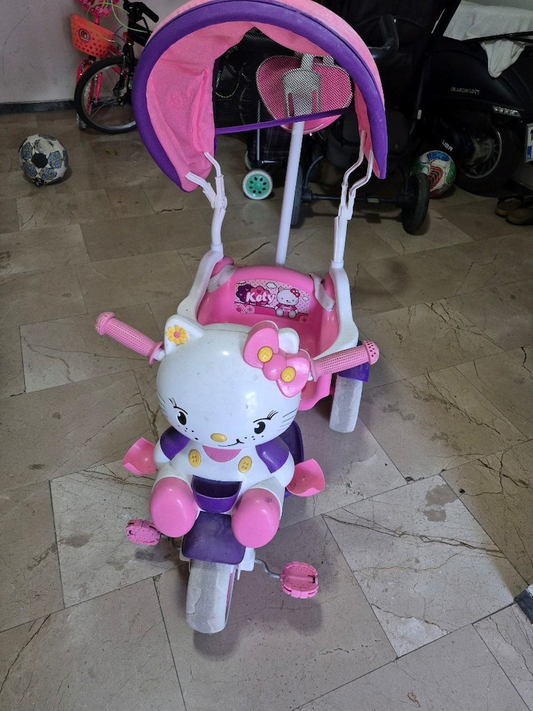 3 tekerlekli hello kitty bisiklet - 10