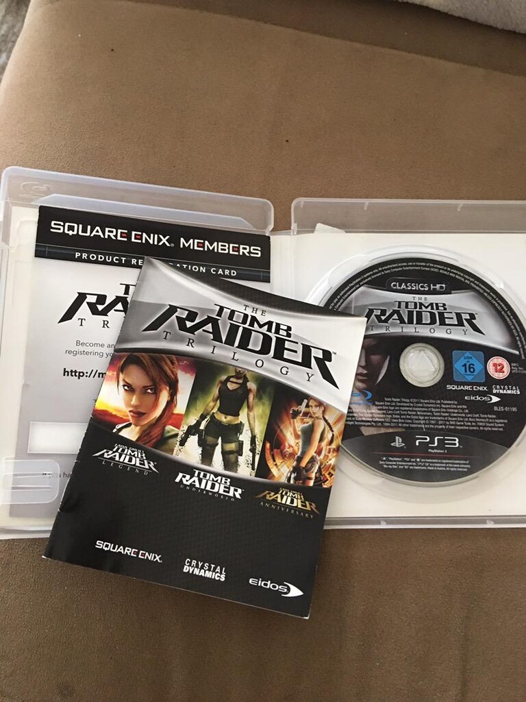 tomb raider trilogy Classıcs HD Ps3 Orjinal Oyunu - 3