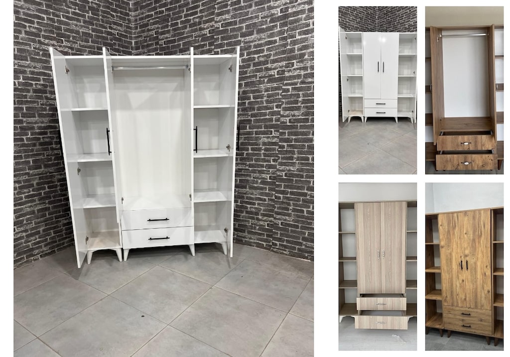 4 kapaklı elbise dolabı moqyyjqawr - 5
