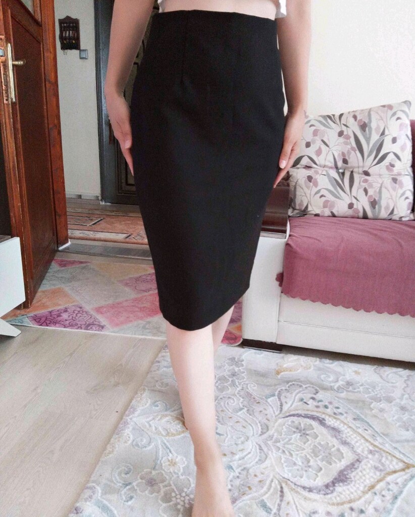 kısa kalem etek