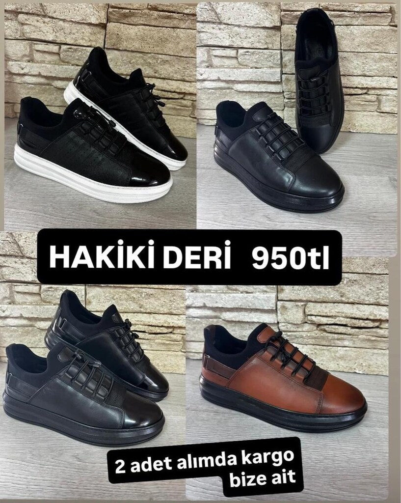 İMALATDAN HAKİKİ DERİ KAPİDA ODEME SEFFAF KARGO İMKANİ - 4