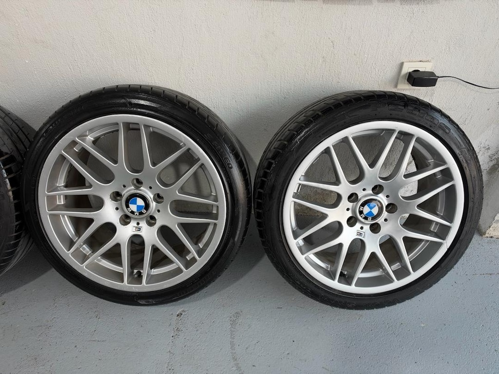 bmw jant 5x120 18 inç csl jant lastik - 10
