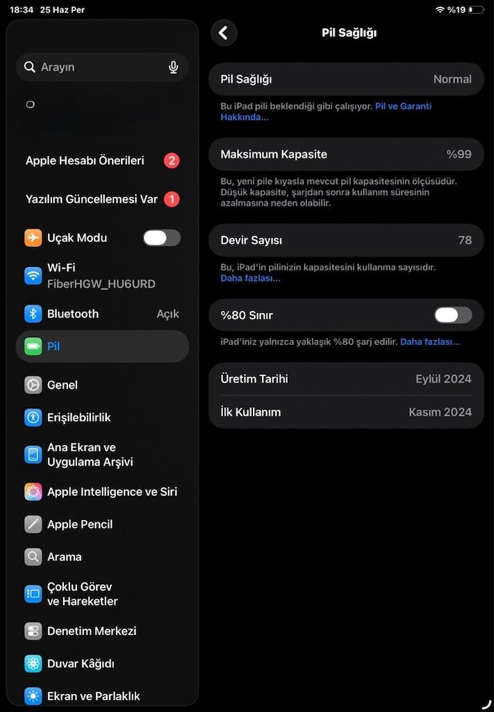 Sıfır ayarında İpad 6.nesil 11inch air m2 - 6