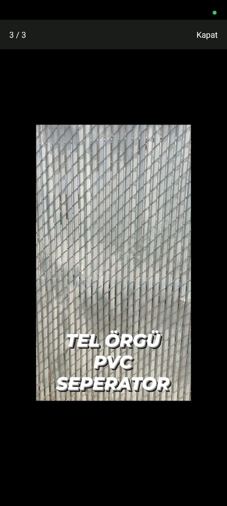 TEL ÖRGÜ SEPERATÖR - 2