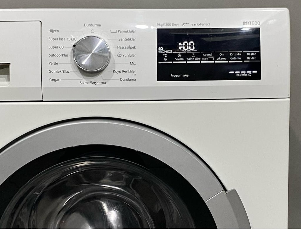 Siemens 9 Kg 1200 Devirli İnverter A+++ Yeni Nesil Çamaşır Makinesi - 4