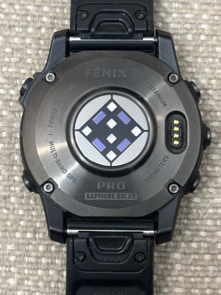 Garmin Fenix 7 Pro Sapphire Solar – Safir Cam / Titanyum - 3