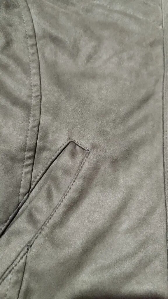 Süet mont..L yazıyor lakin SM bedendir..Aynısının kırmızı, bej, taba - 5
