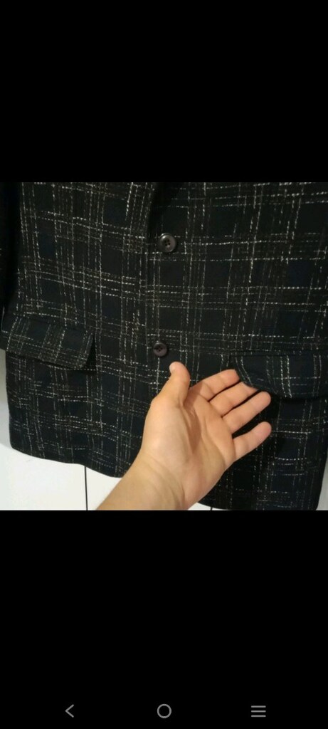 erkek ceket slim fit 46 beden - 12