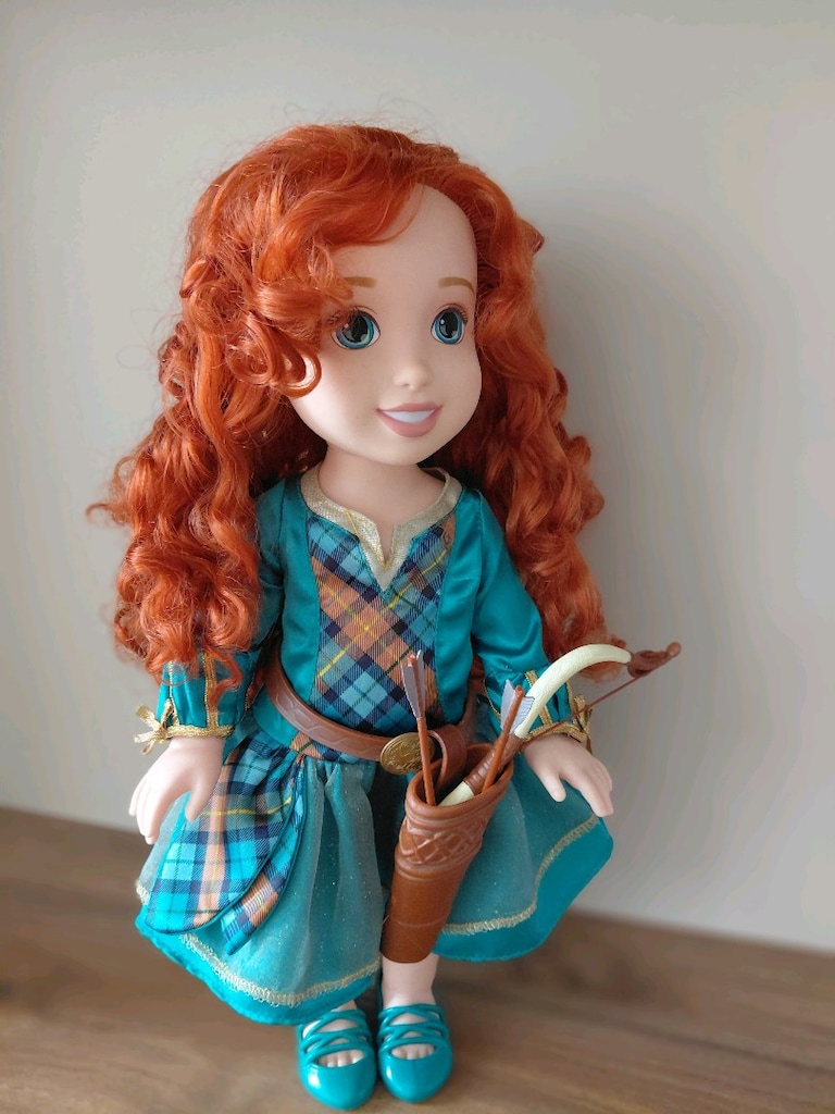 Disney Prensesi Merida Oyuncak Bebek - 5
