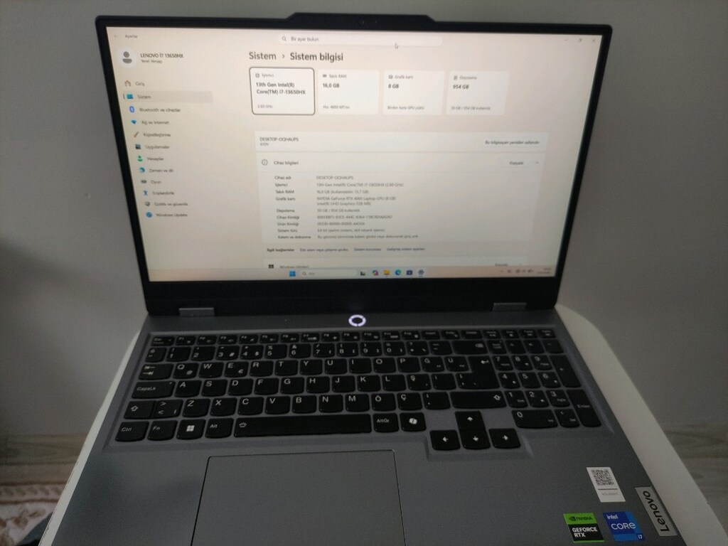 lenovo Legion oyuncu laptop - 5