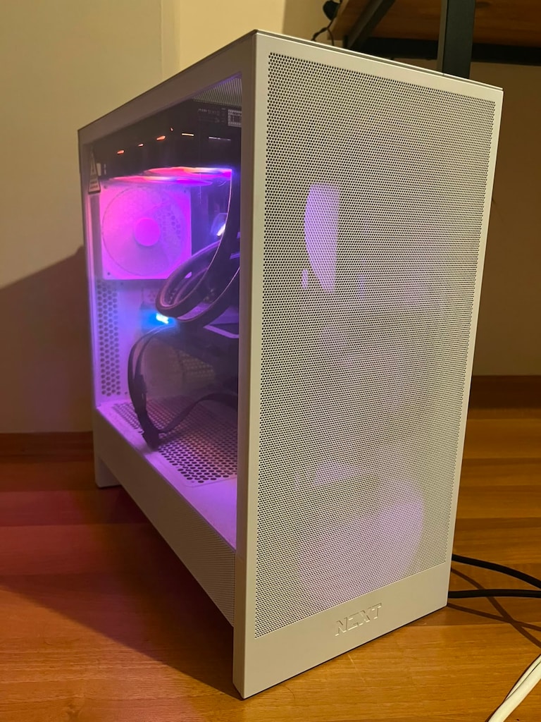 "Ryzen 5 9600 + Arc B580 12GB Gaming PC - Full Set (Corsair 32GB DDR5)