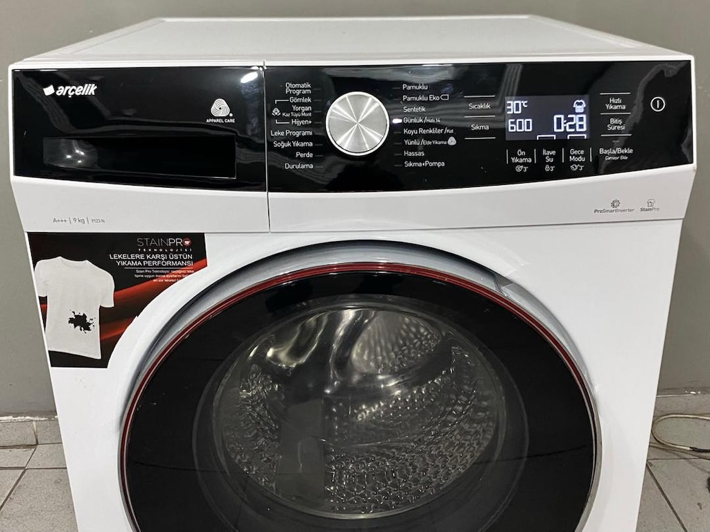 ARÇELİK 9 KG YENI NESIL İNVERTER ÇAMAŞIR MAKİNESİ HEMEN TESLİM - 4