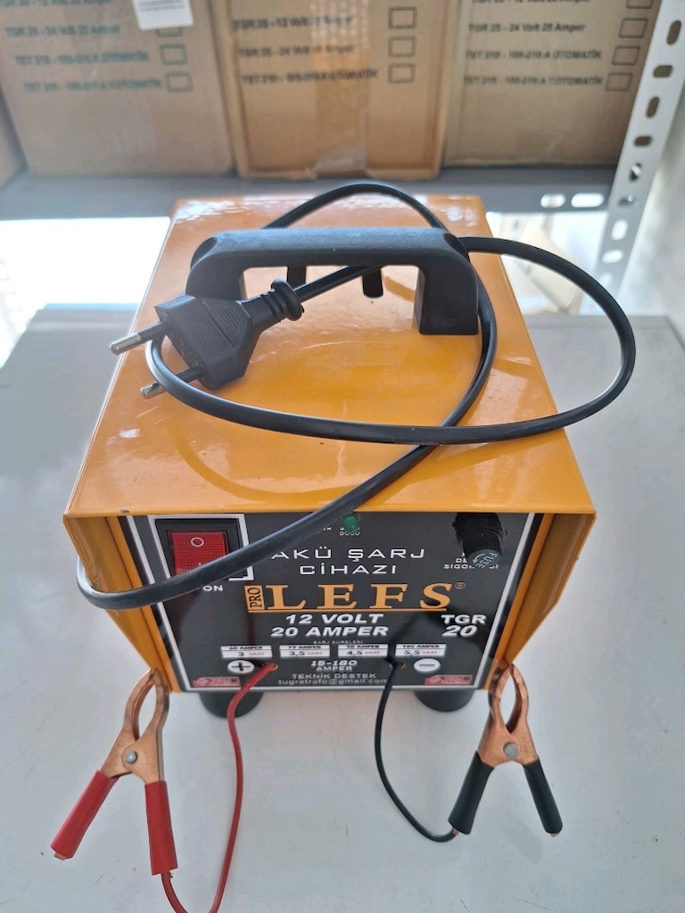 AKÜ ŞARJ CİHAZI 12 VOLT 180 AMPER - 4