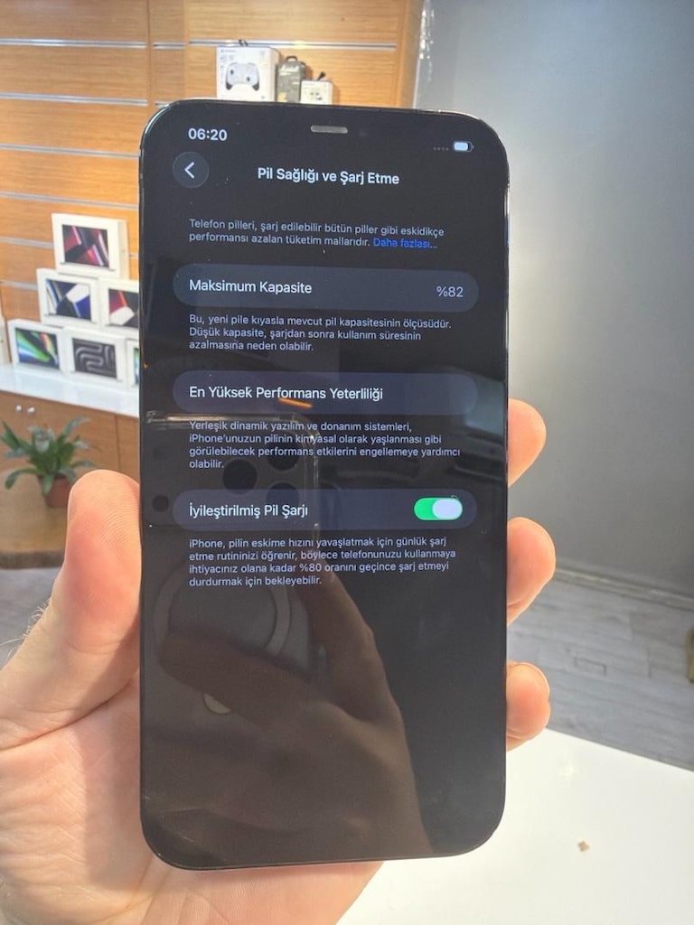İPHONE 12 PRO MAX 256 GB PİL 82 Hatasız - 4