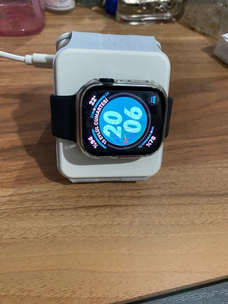 3’ü 1 Arada Manyetik Kablosuz Şarj Standı (iPhone – Watch – AirPods Uy - 8