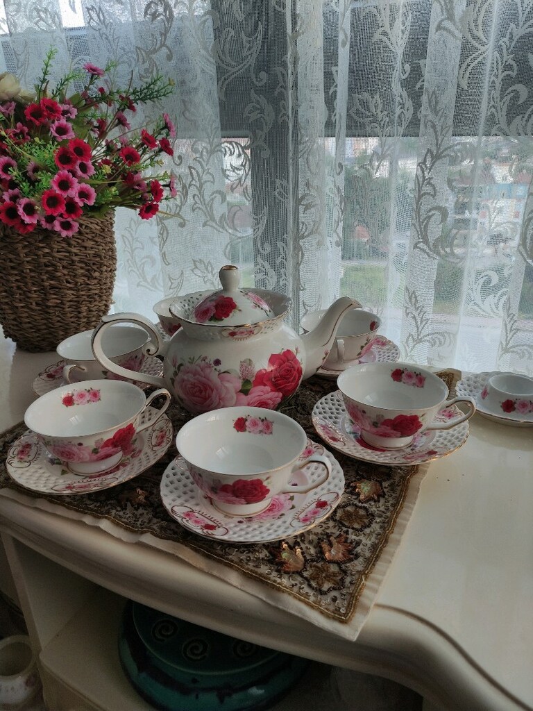 sıfır çeyizlik çok güzel bir parça hiç kullanilmadi - 2