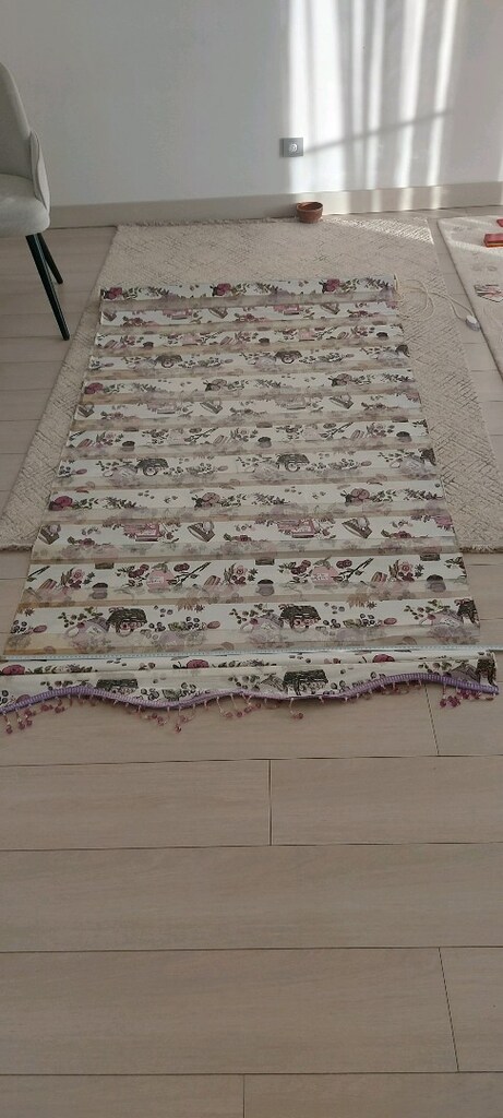 Desenli Zebra Stor Perde - 4