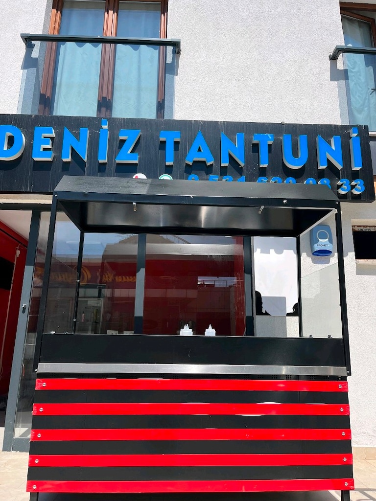 sıfır ayarında 2 li tantuni tezgahı