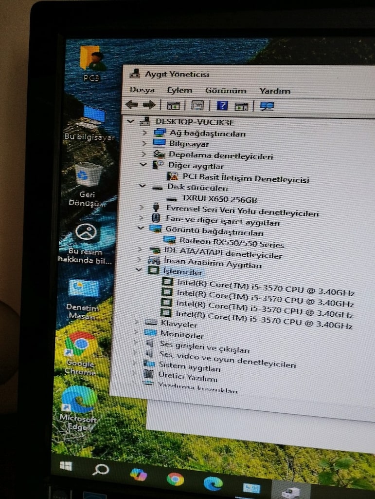 İ5 üçüncü nesil işlemcili SSD liı, ışıklı oyuncu bilgisayar kasası - 9