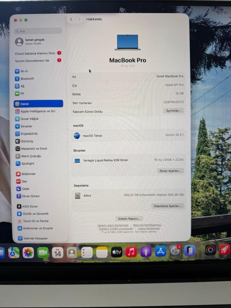 Apple Mac Book Pro M1 pro 16 inc - 4