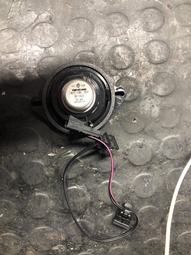vw caddy tweeter - 2