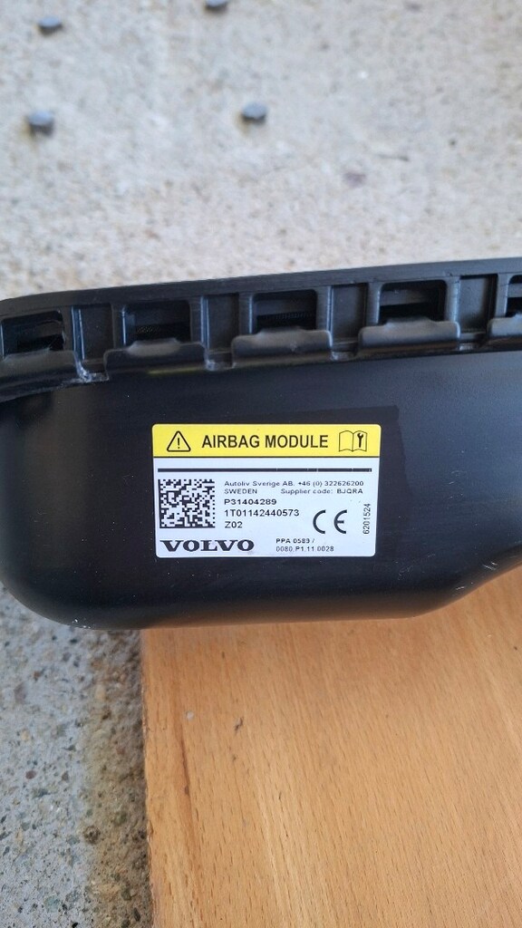 VOLVO V40 V40CC ÖN Motor Kaputu Yaya hava yastığı airbeg 2013-2019. - 4
