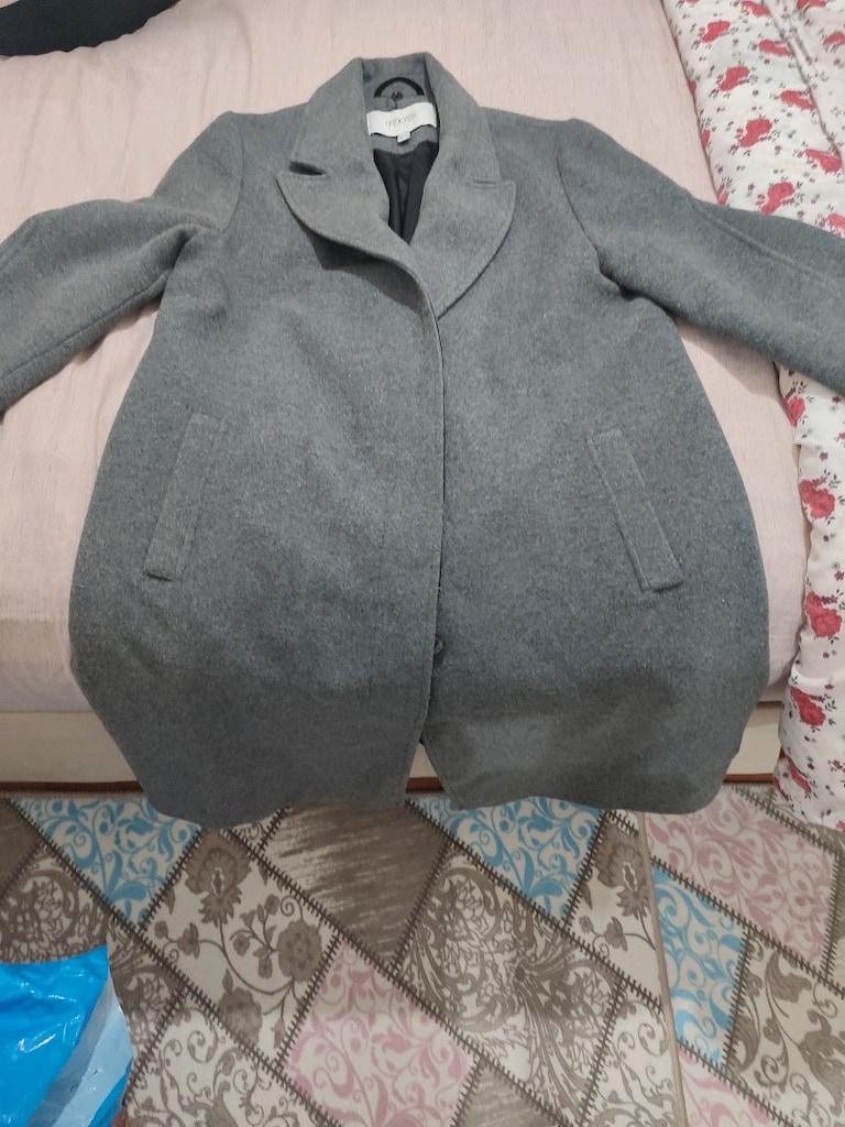 Gri kaban İpekyol M beden - 7