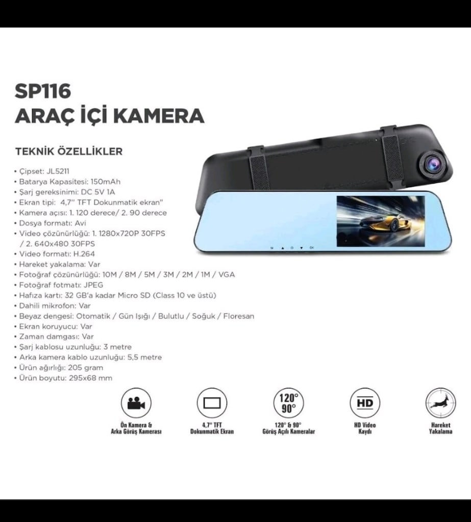 Araç içi kamera - 5