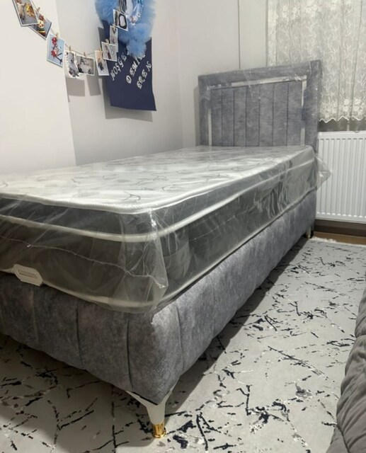 tek kişilik baza başlık yatak sisosknsnnns