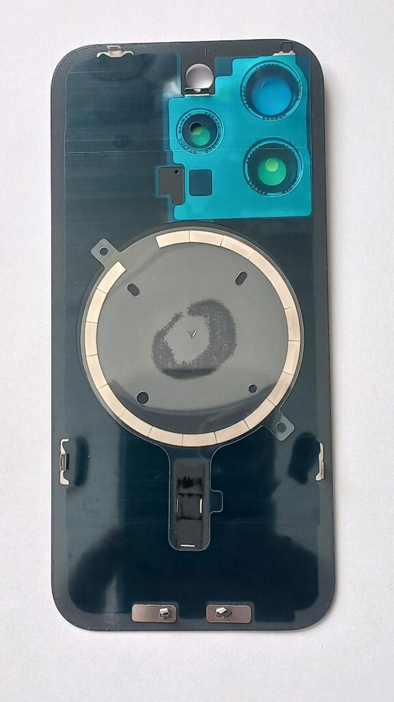 İPHONE 15 Pro Uyumlu Arka kapak lensli Mavi - 2