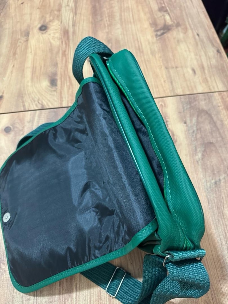 Lacoste Yeşil Omuz / Postacı Çantası Zümrüt Yeşil Önü kapaklı, - 6