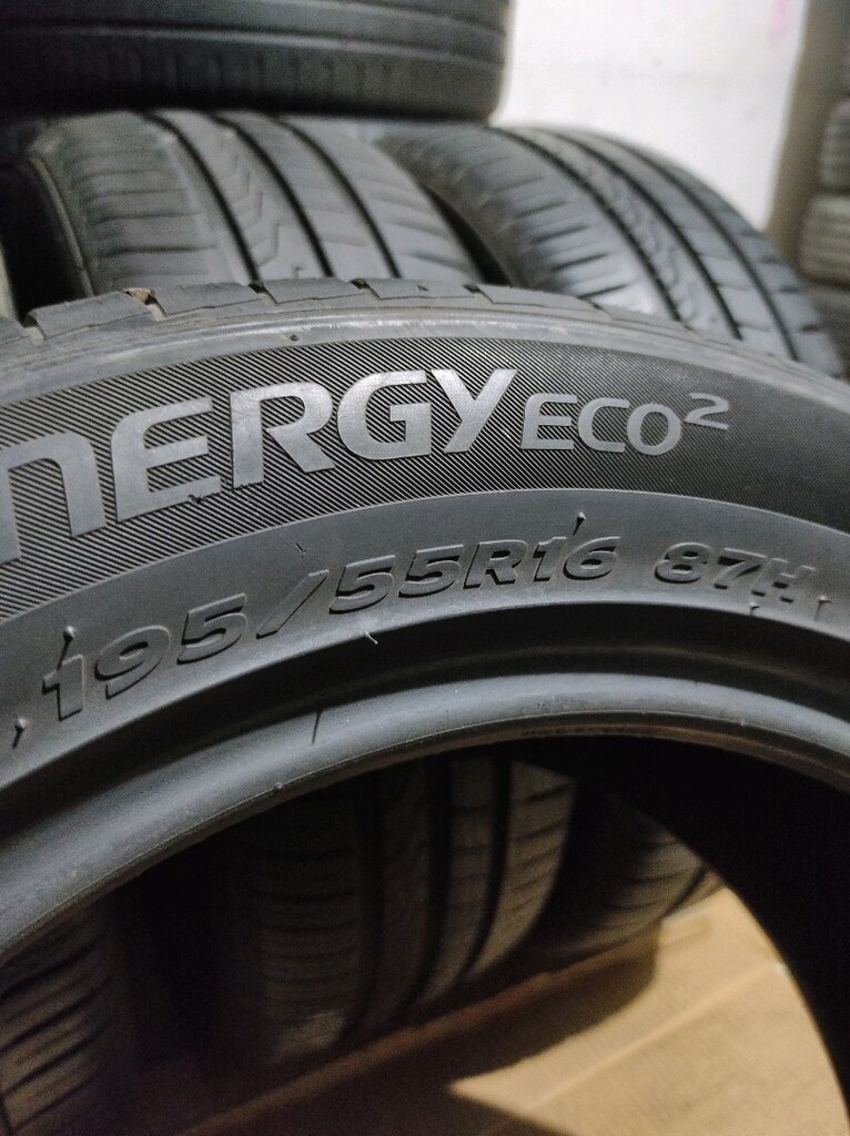 195-55-16 Hankook 4 adet yazlık lastik (tarih:2020) - 7