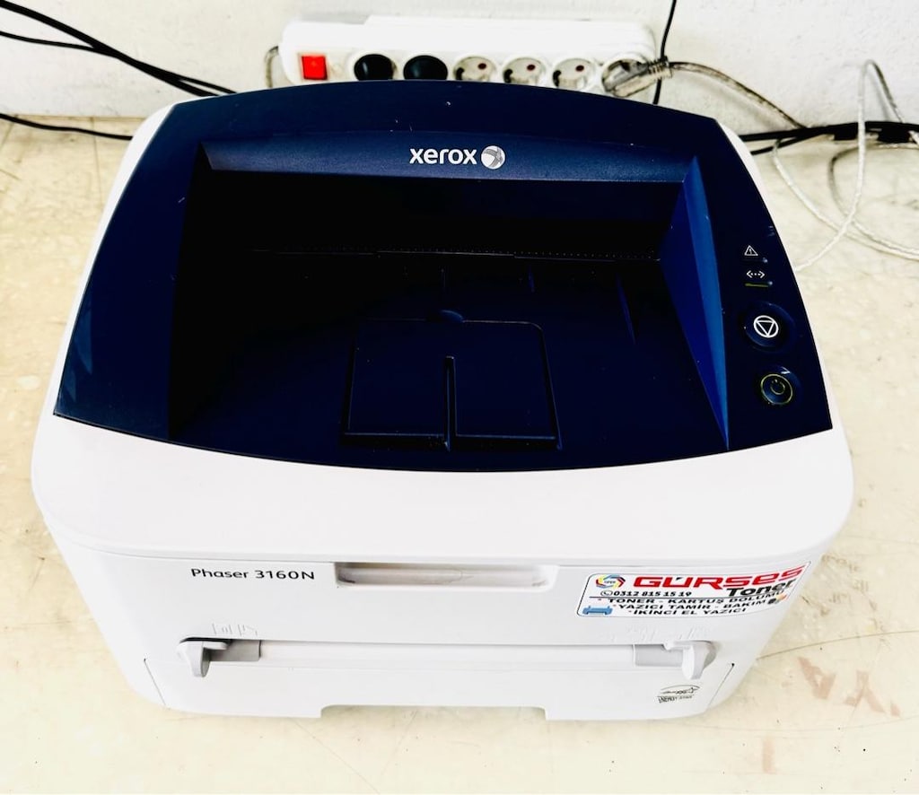 Yazıcı XEROX 3140 Mono siyah beyaz EKONOMİK Lazer - 3