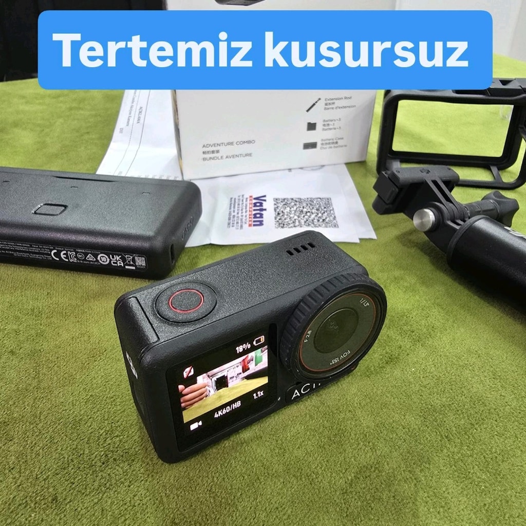 DJI Osmo Action 5 Pro Adventure Combo İkinci el, temiz ve sorunsuz DJ - 2