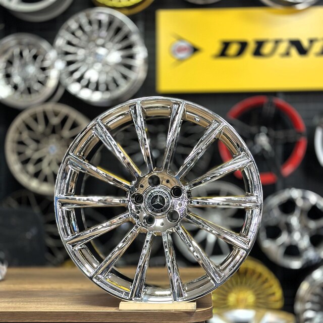 20'' 5x112 Mercedes Maybach Krom Jant Takımı 8.5-9.5Offset Sıfır