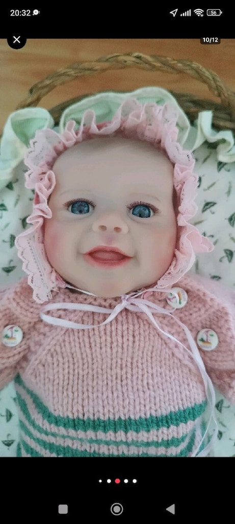 GERÇEKÇİ REBORN BEBEK OYUNCAK BEBEK SİLİKON BEBEK - 11