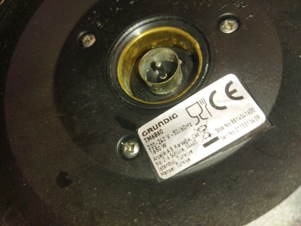 Chrome çaycı Grundig - 9