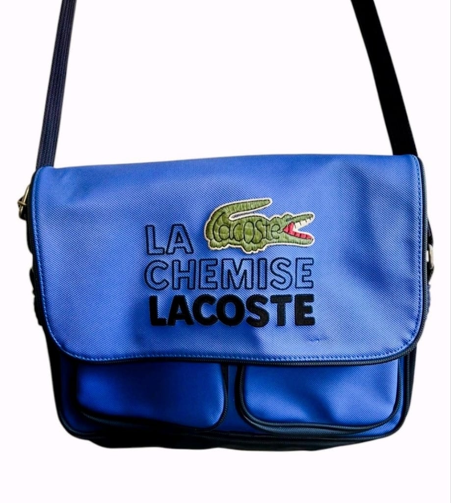 Lacoste Mavi Postacı Çanta - 2