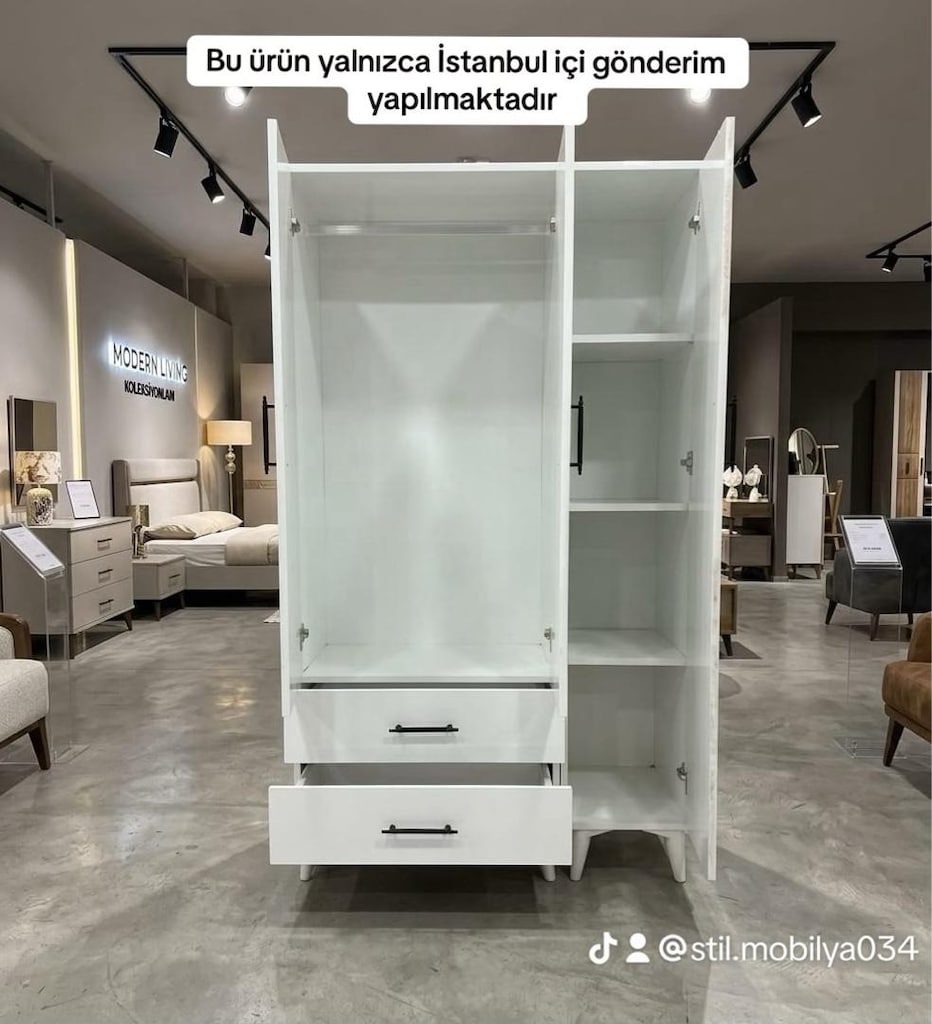 3 Kapılı Dolap Gardrop - 2