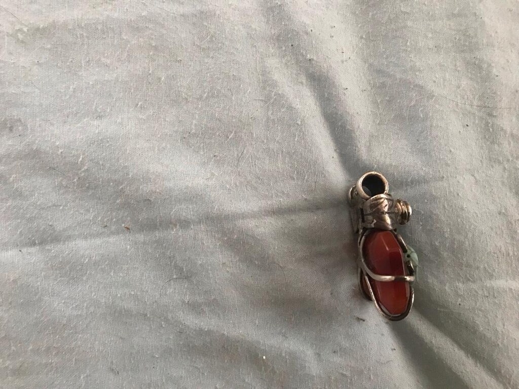 gümüş kolye uçları - 2