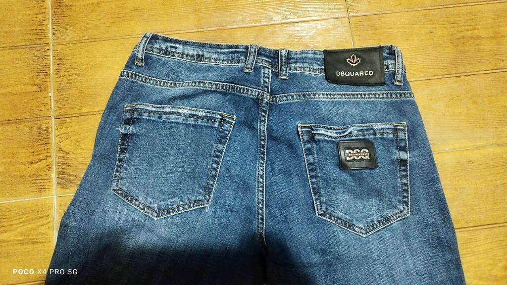 #Dsquared2 jeans pantolonEni çekilince 42 Boyu 96 Paça 15 - 8