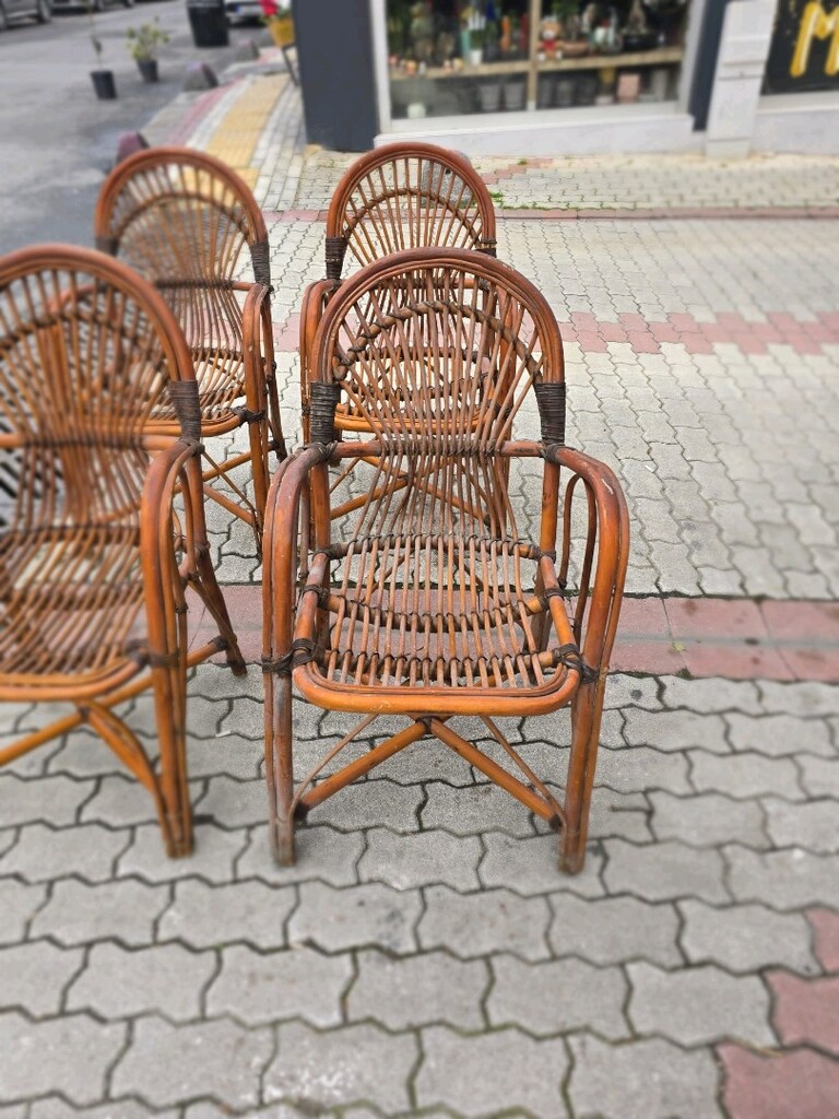 Bambu Bahçe Sandalyesi - 4